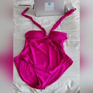 Hot Pink Swimsuit.